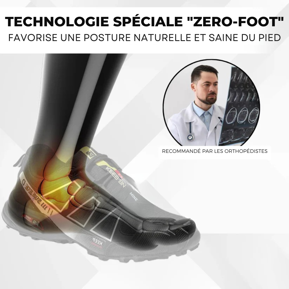 Ortho Balance - Chaussures de marche orthopédiques antidouleur