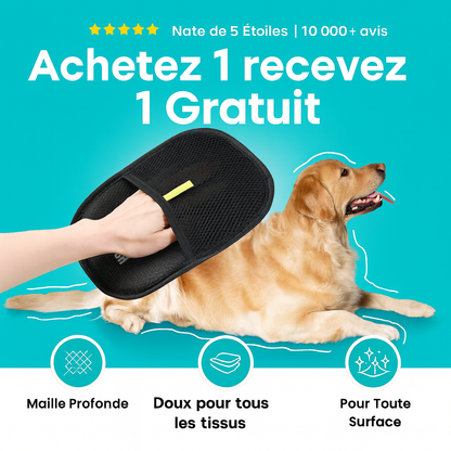 La Magic Brush™ - Un geste, et les poils disparaissent